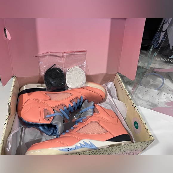 DJ Khaled × Air Jordan 5 Retro 'We The Best - Crimson Bliss' - Men 11 - Picture 10 of 10